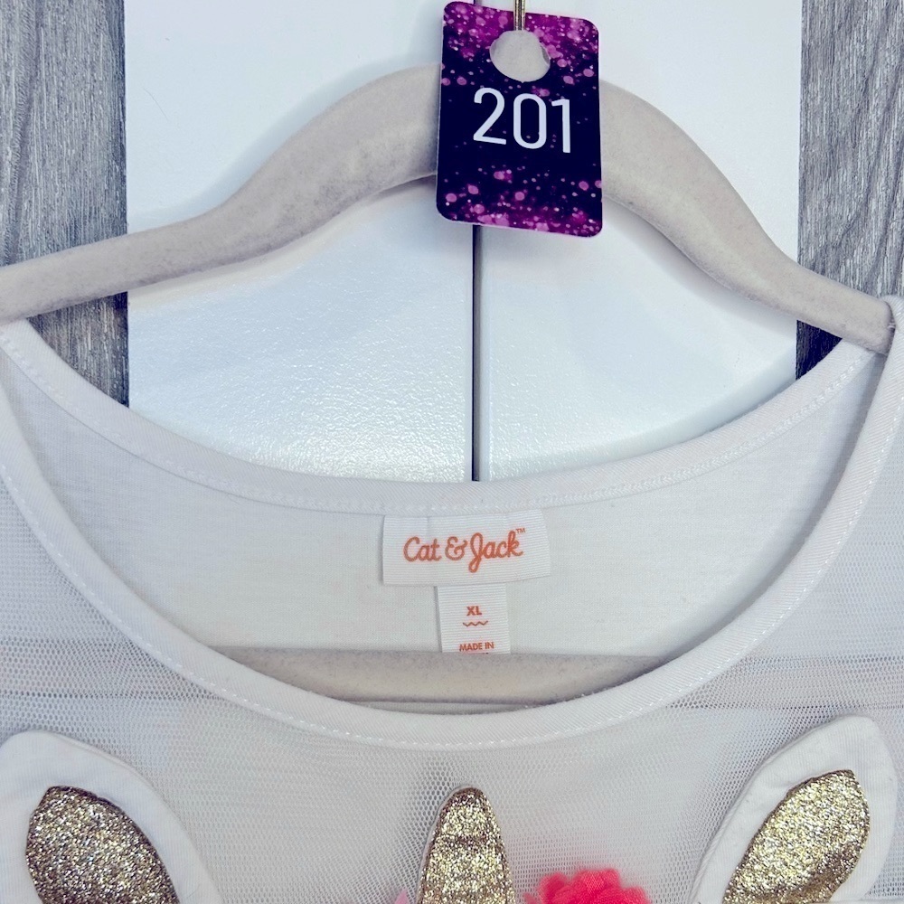 210. Cat &Jack girls dress Sz XL - Picture 5 of 5